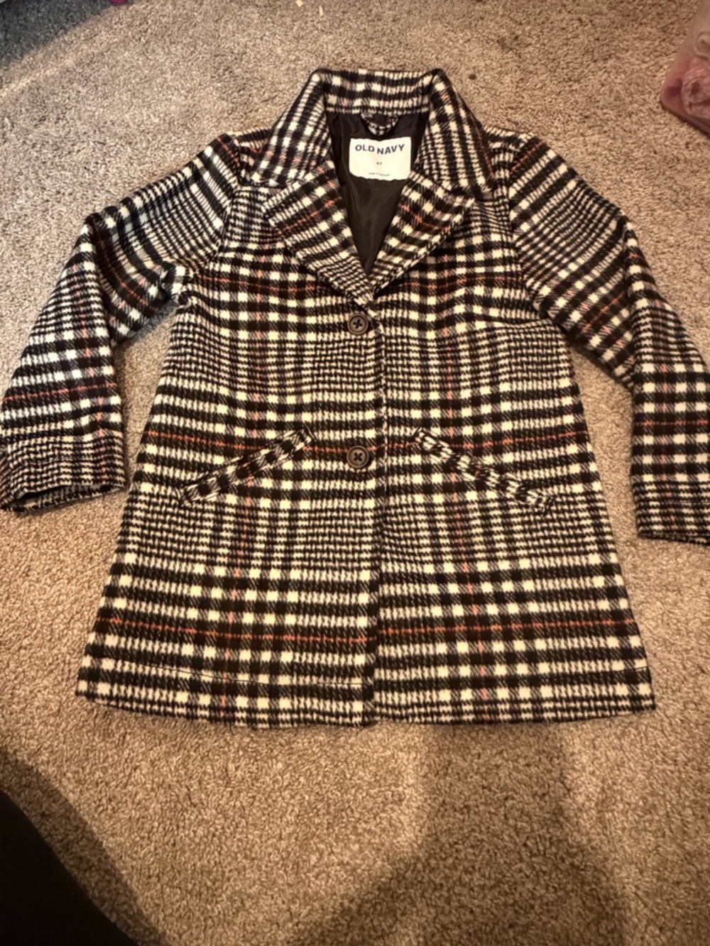 Toddler pea coat